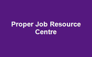 Proper Job Resource Centre